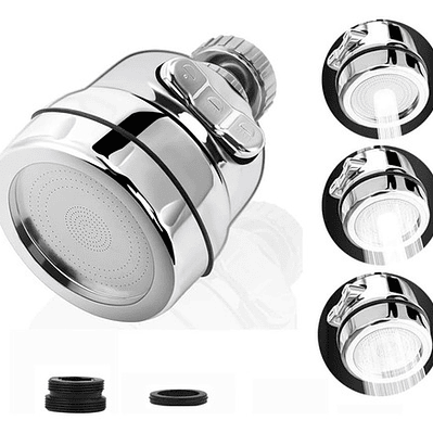 Ahorrador Aspersor Para Griferia De Lavaplatos Cromado