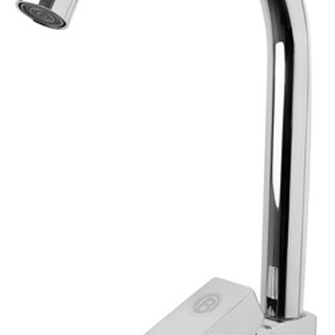 Llave Grifo Lavaplatos Metálica Agua Fría Cuello Alto 1