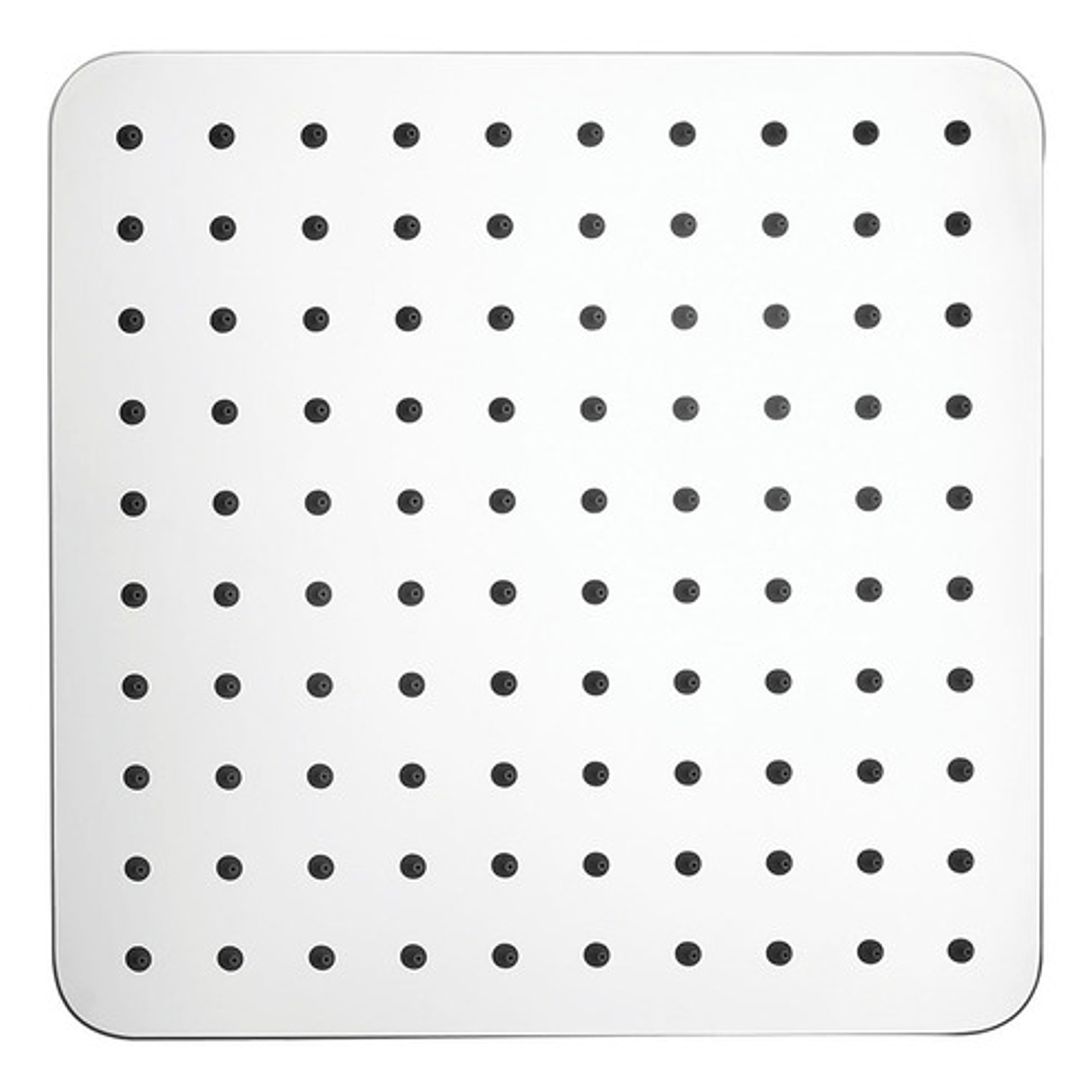 Mezclador De Ducha Monocontrol Cuadrado + Regadera Cuadrada  4