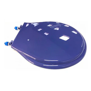 Tapa Asiento Sanitario Azul Celeste Redondo
