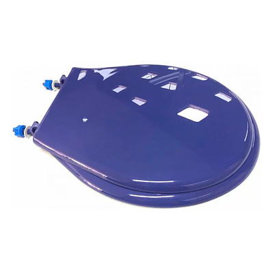 Tapa Asiento Sanitario Azul Celeste Redondo