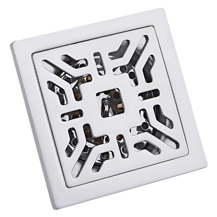 Rejilla Piso En Bronce 10x10 Antiolor Y Anticucarachas 1