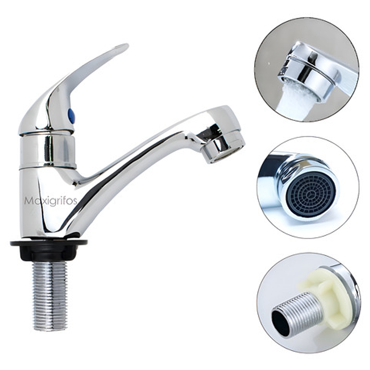 Llave Para Lavamanos Sencilla Solo Agua Fria 1