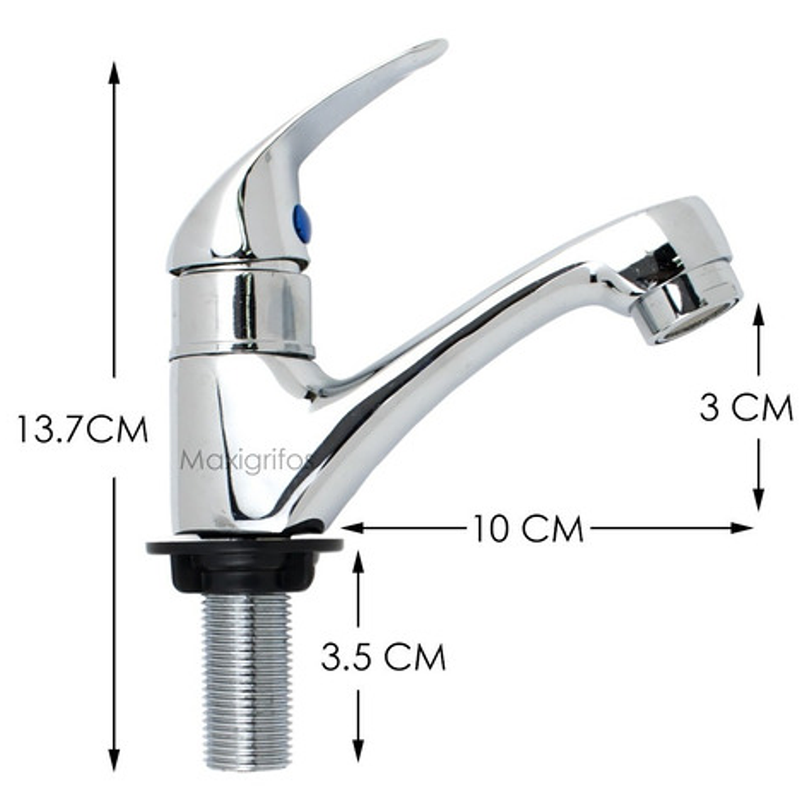 Llave Para Lavamanos Sencilla Solo Agua Fria 2