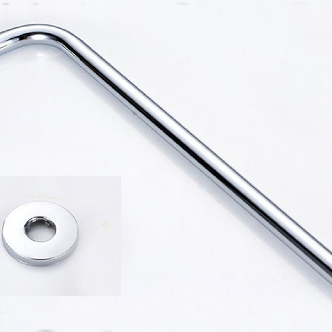 Combo X 3 Regadera Metálica 30x30, Ducha Telefono, Desviador 7