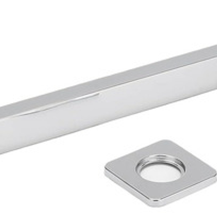 Tubo Extensión Para Ducha Cuadrado Longitud 40cm 2