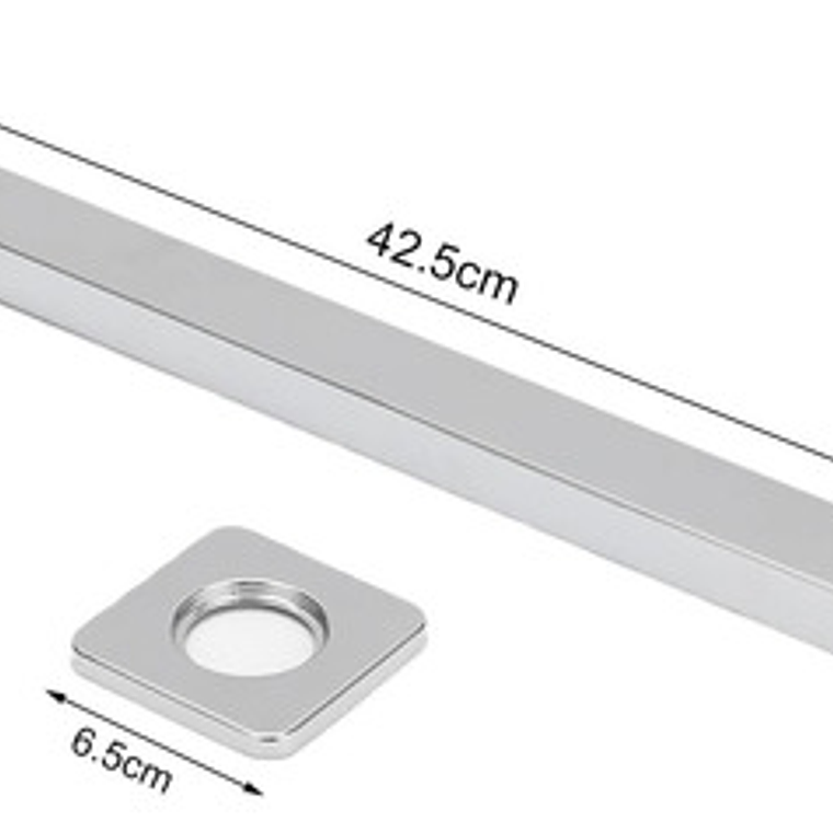 Tubo Extensión Para Ducha Cuadrado Longitud 40cm 4