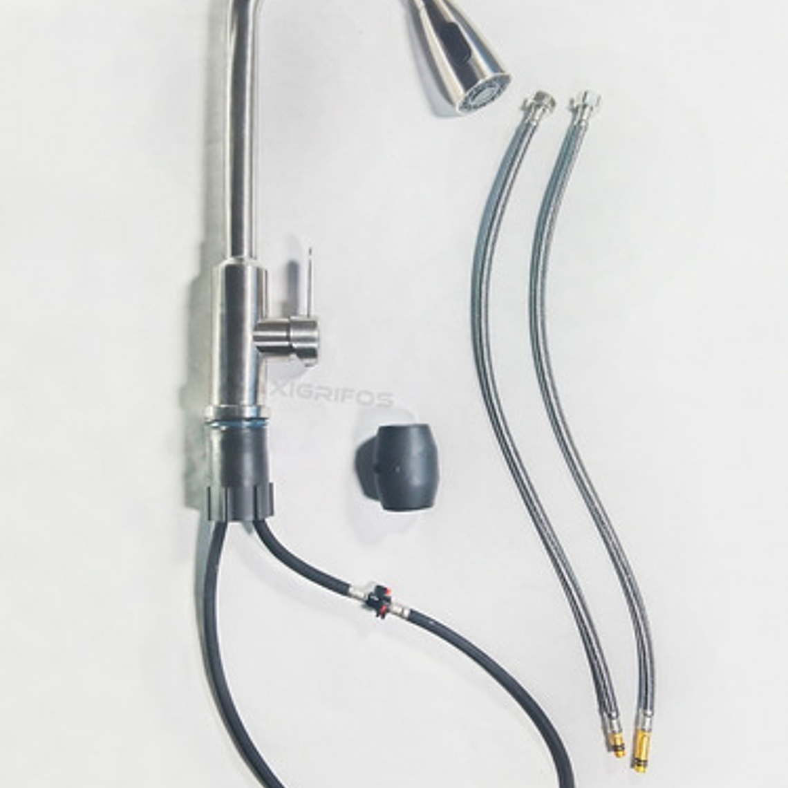 Mezclador Para Lavaplatos Extraíble En Acero Inoxidable 10