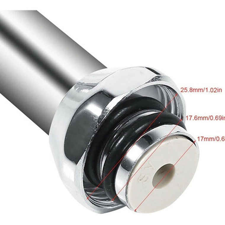 Cuello Flexible Cromado Para Grifería Lavaplatos/lavamanos 3