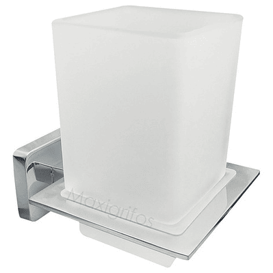 Cepillera O Porta Cepillos Cuadrada Lujo