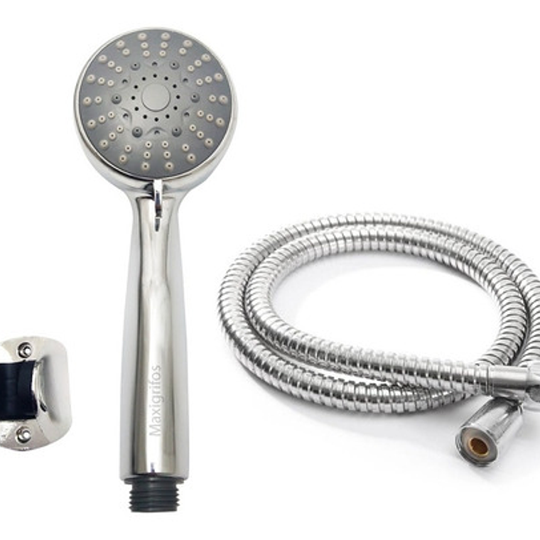 Regadera Metálica 15x15+mezclador Ducha+desviador+teleducha 7