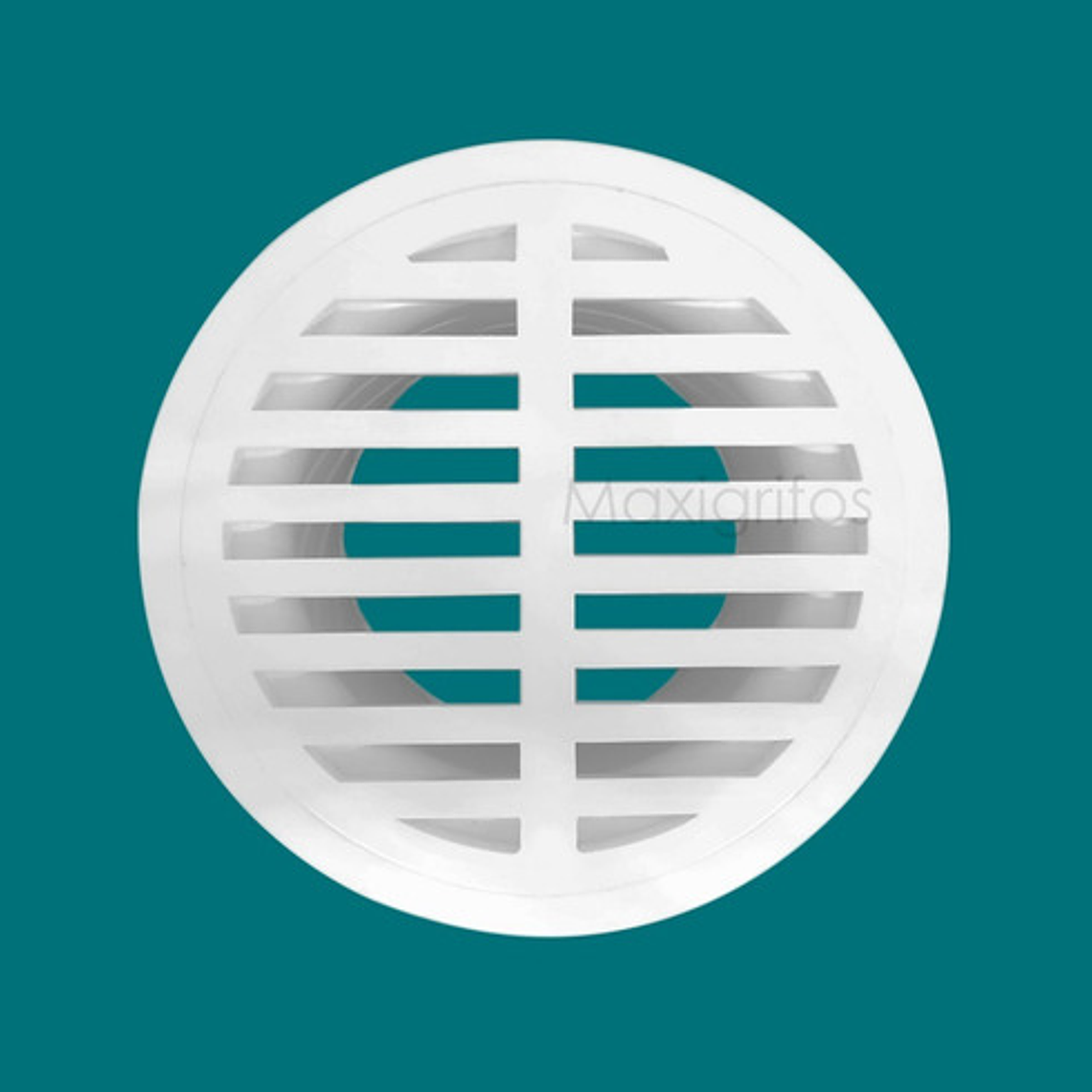 Rejilla Sifón Plástica 4x3 Blanca Con Sosco 3
