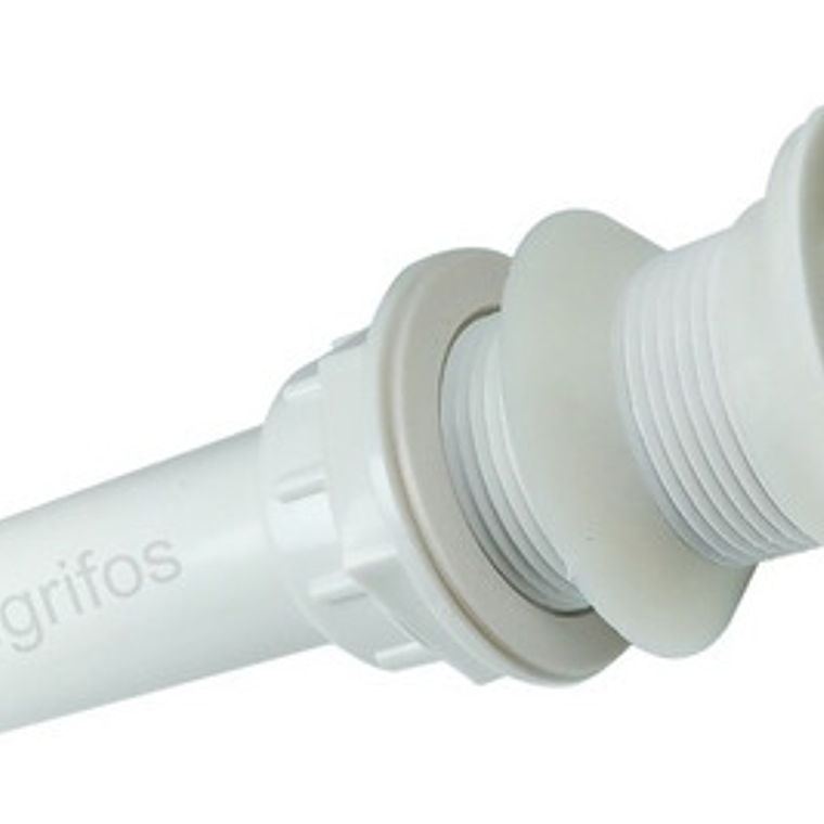 Desagüe O Sifón De Push Pvc Con Sifón Flexible Blanco 7