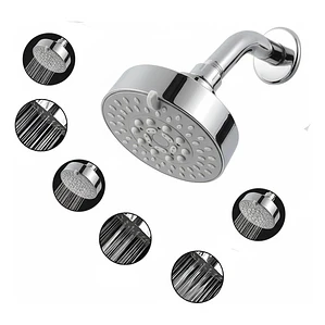 Regadera Ducha Plástica 4 Funciones De Lujo Incluye Tubo 