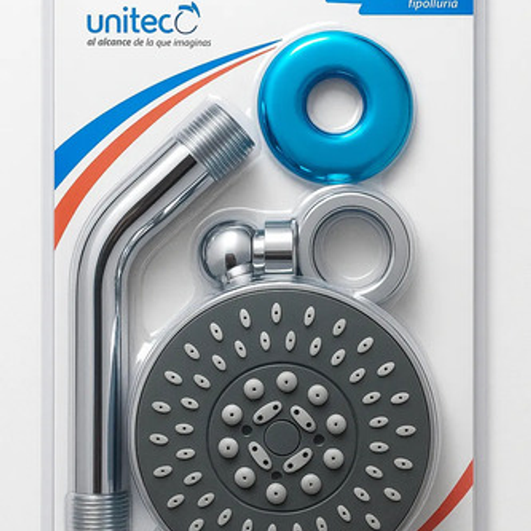 Regadera Ducha Plástica 4 Funciones De Lujo Incluye Tubo  5
