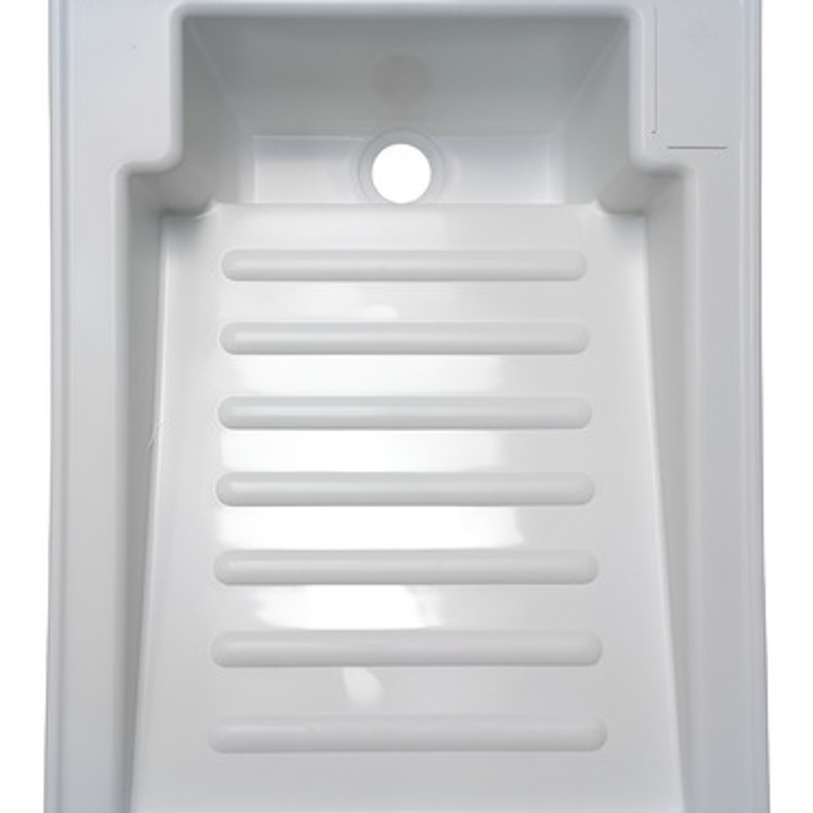 Lavadero Plástico 60x46 Incluye Válvula De Pozuelo Y Desagüe 2