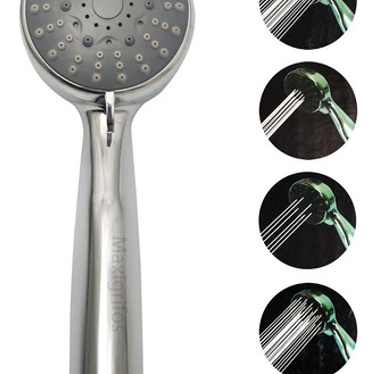 Regadera Metálica 15x15+mezclador Ducha+desviador+teleducha 6