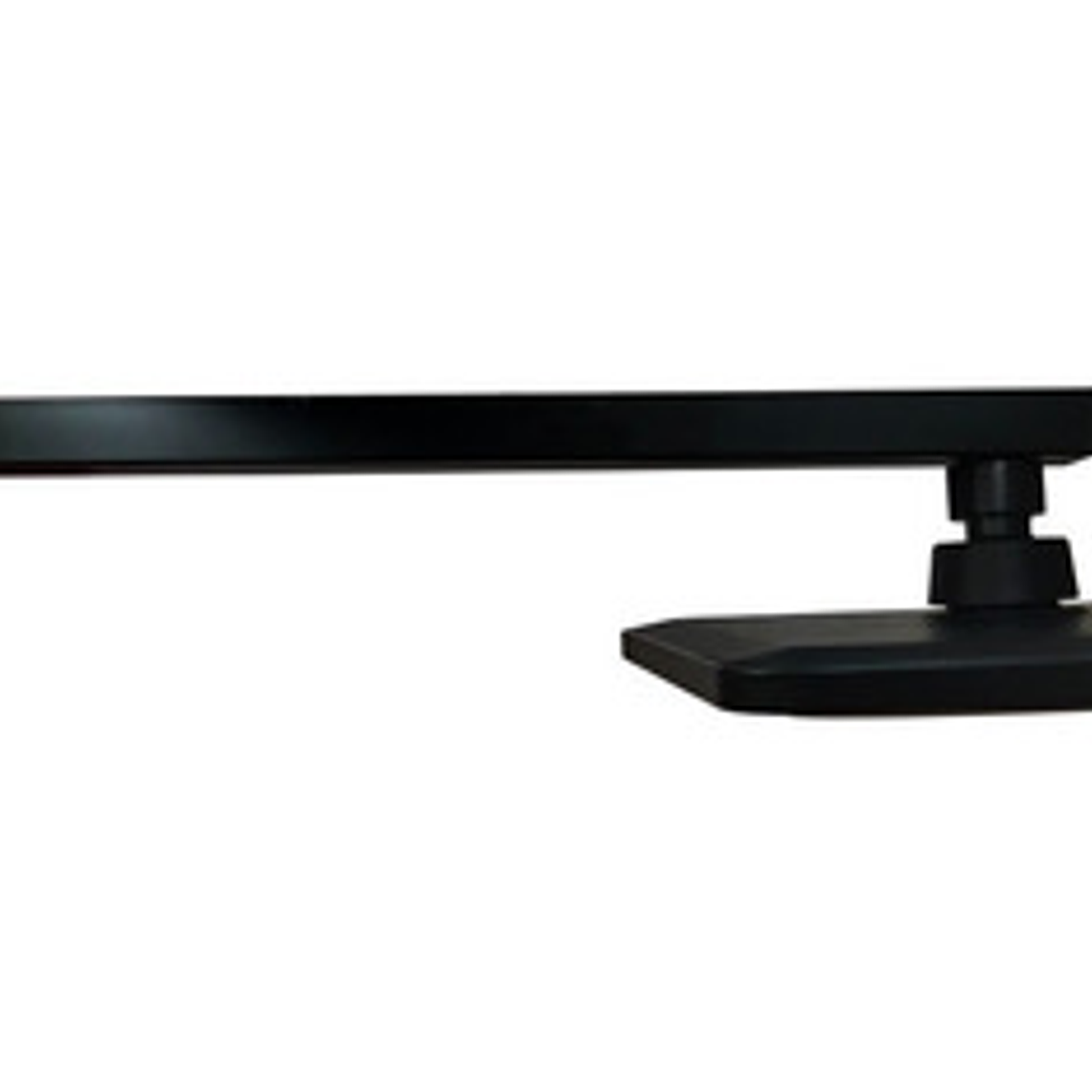 Regadera Ducha Rectangular Negro Mate Incluye Tubo Cuadrado 9