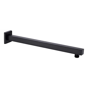 Tubo Extensión Para Ducha Cuadrado Negro Longitud 40cm