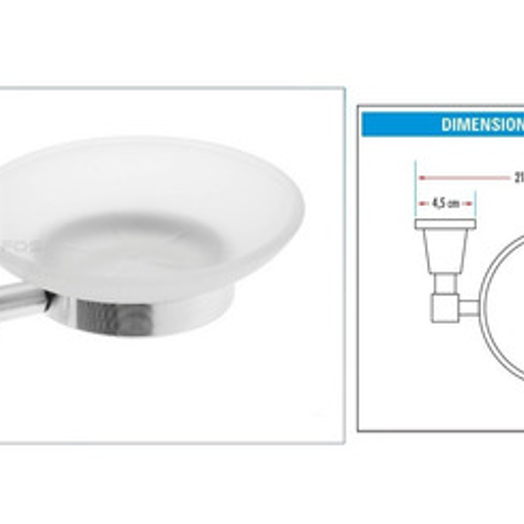 Jabonera De Lujo En Vidrio Boccherini 2