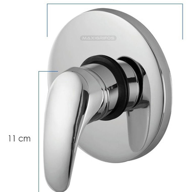 Regadera Metálica 25x25+mezclador Ducha+desviador+teleducha 2