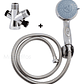 Regadera Metálica 15x15+mezclador Ducha+desviador+teleducha - Miniatura 3