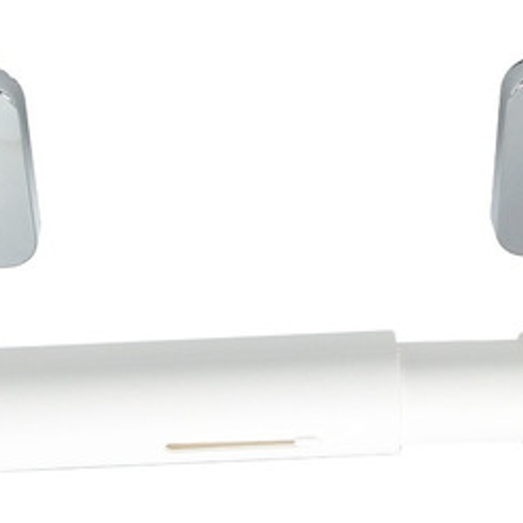 Portarollo Papelera Abs Moderno Cuadrado 1