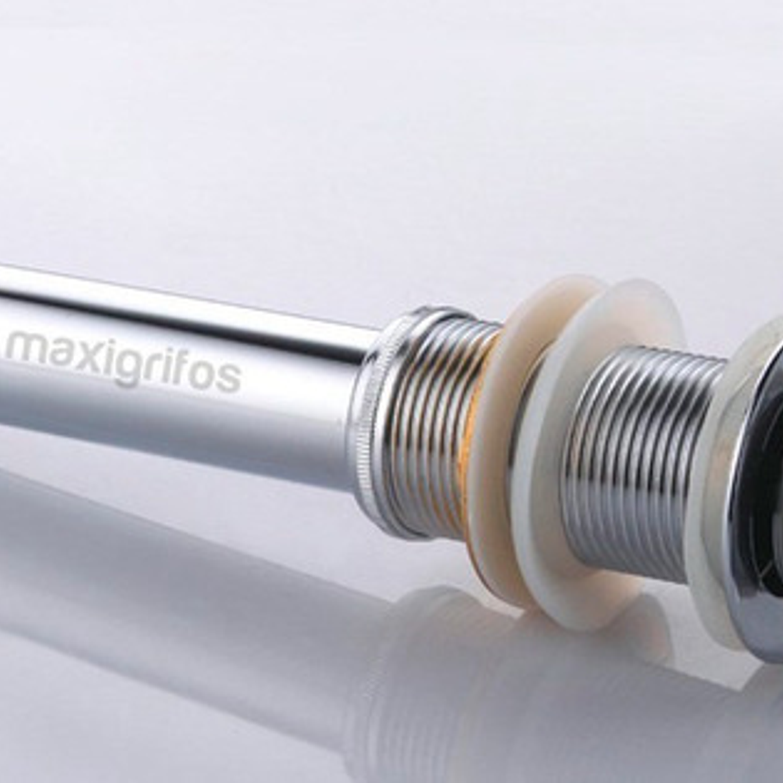 Desagüe O Sifón De Push De Lujo Con Sifón Flexible Blanco 4