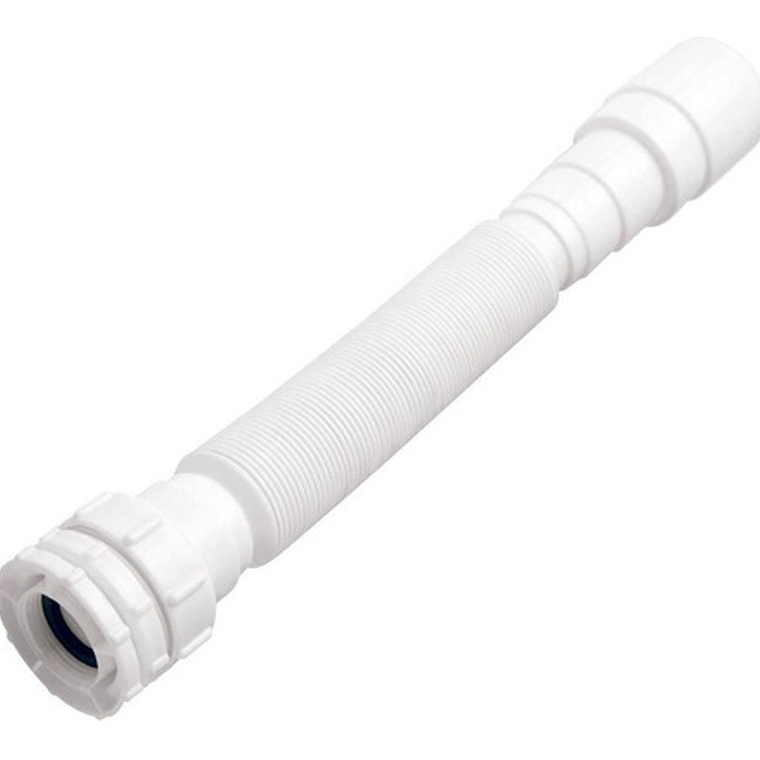 Desagüe O Sifón De Push De Lujo Con Sifón Flexible Blanco 9