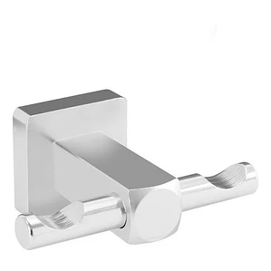 Perchero Gancho Para Baño Cuadrado En Aluminio