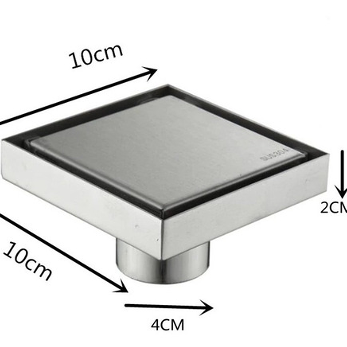 Rejilla Piso Acero 10x10 Anticucarachas Con Sosco 1 1/2  3