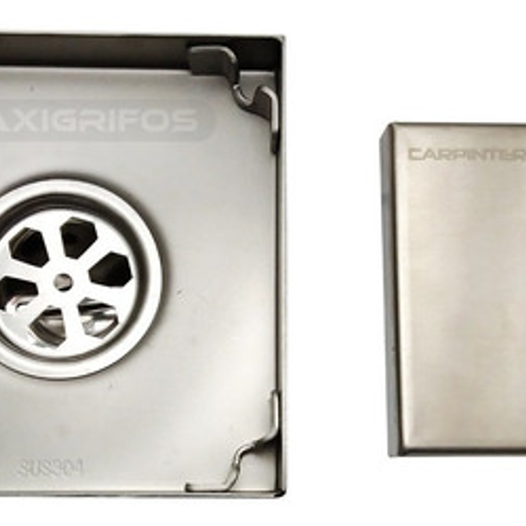 Rejilla Piso Acero 10x10 Anticucarachas Con Sosco 1 1/2  8