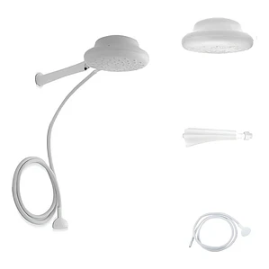 Ducha Eléctrica Maxi Zent Boccherini 120v Incluye Tubo 
