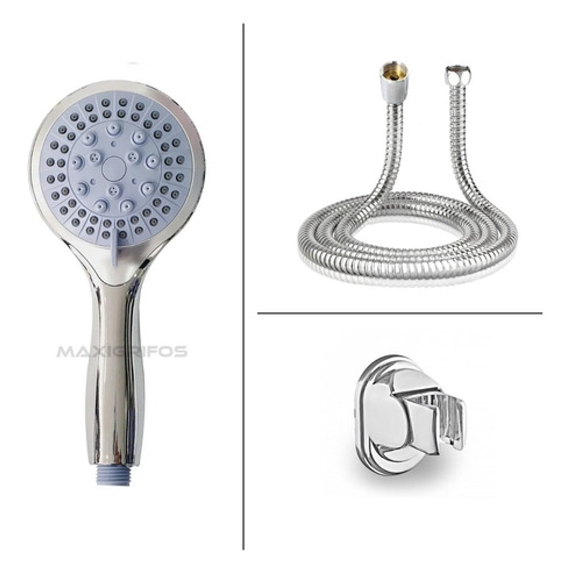 Ducha Teléfono 5 Funciones (tipos De Chorro) 3