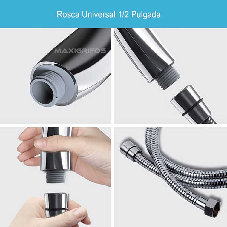 Ducha Teléfono 5 Funciones (tipos De Chorro) 5