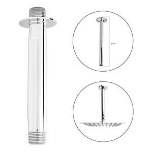 Regadera Ducha Metálica 25x25  Incluye Tubo De Techo