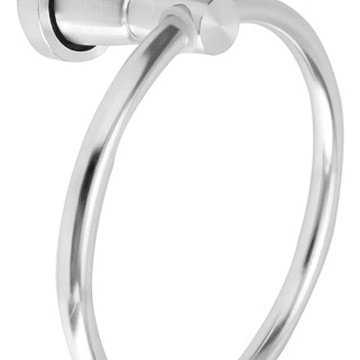 Toallero De Manos En Aluminio Color Plateado