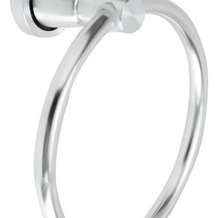 Toallero De Manos En Aluminio Color Plateado 1