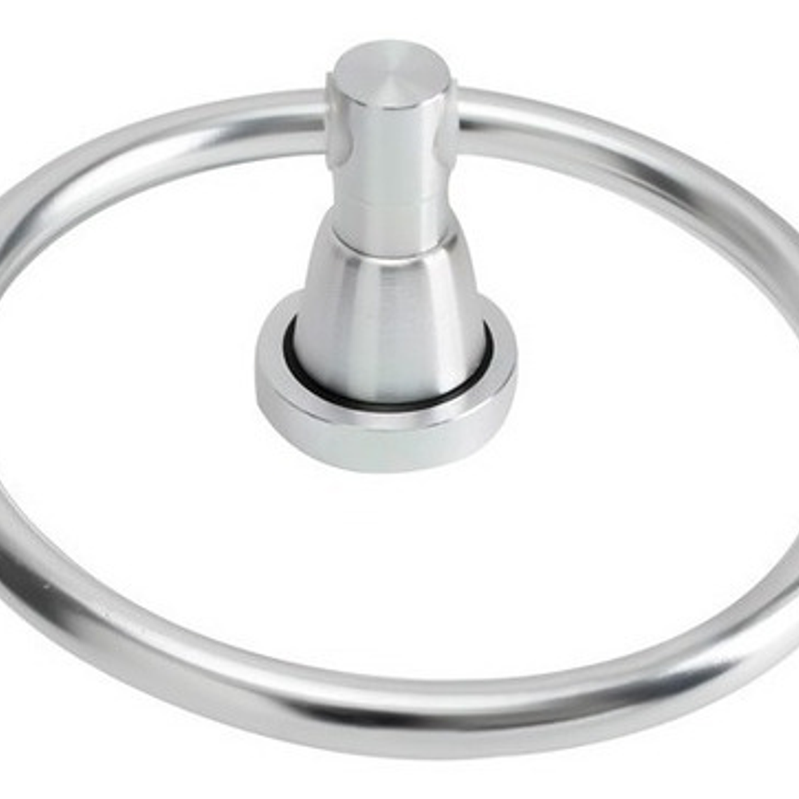 Toallero De Manos En Aluminio Color Plateado 2