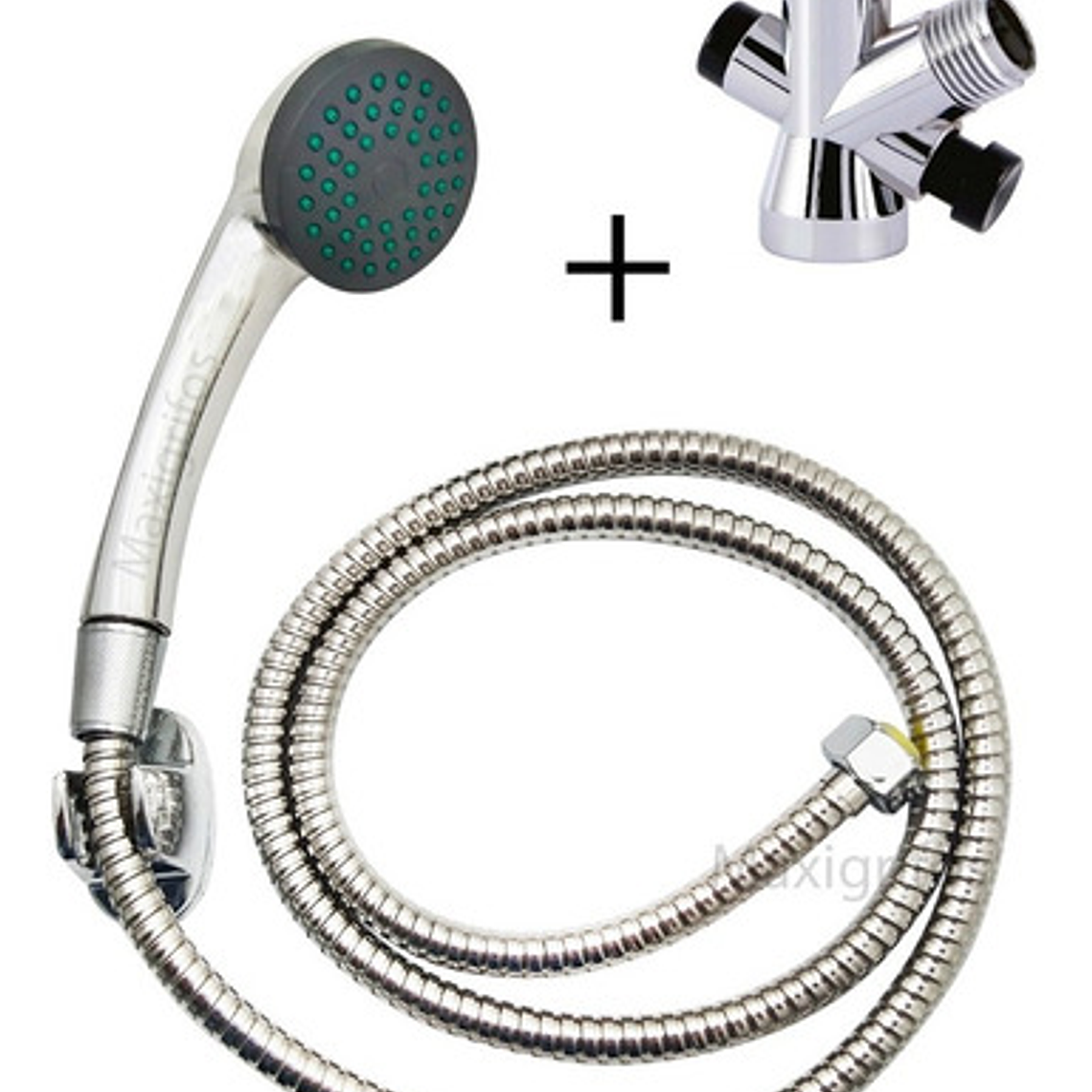 Regadera Metálica 25x25+mezclador Ducha+desviador+teleducha 7