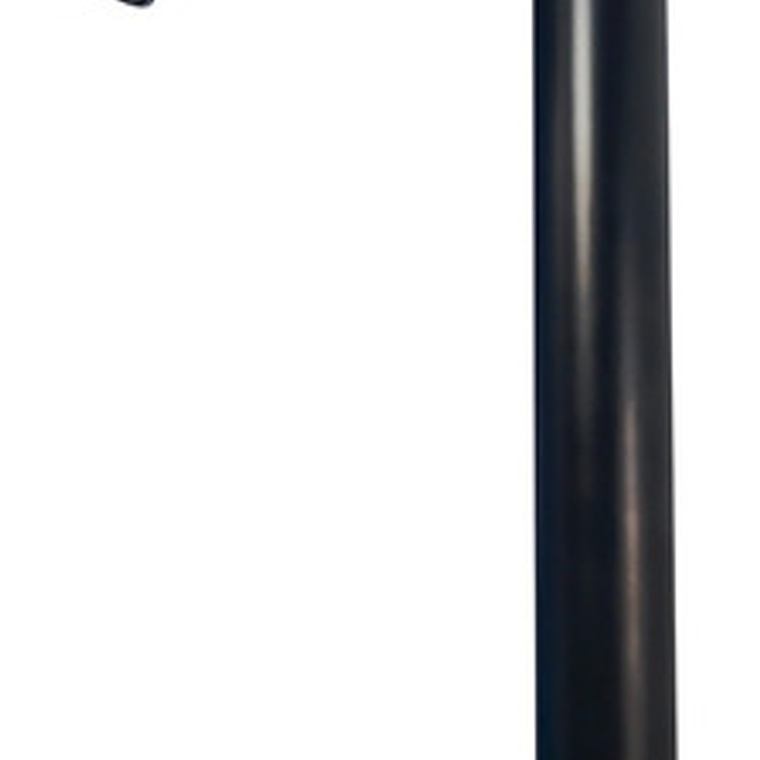 Llave Grifo Lavamanos Negra Alta En Acero Inoxidable 6