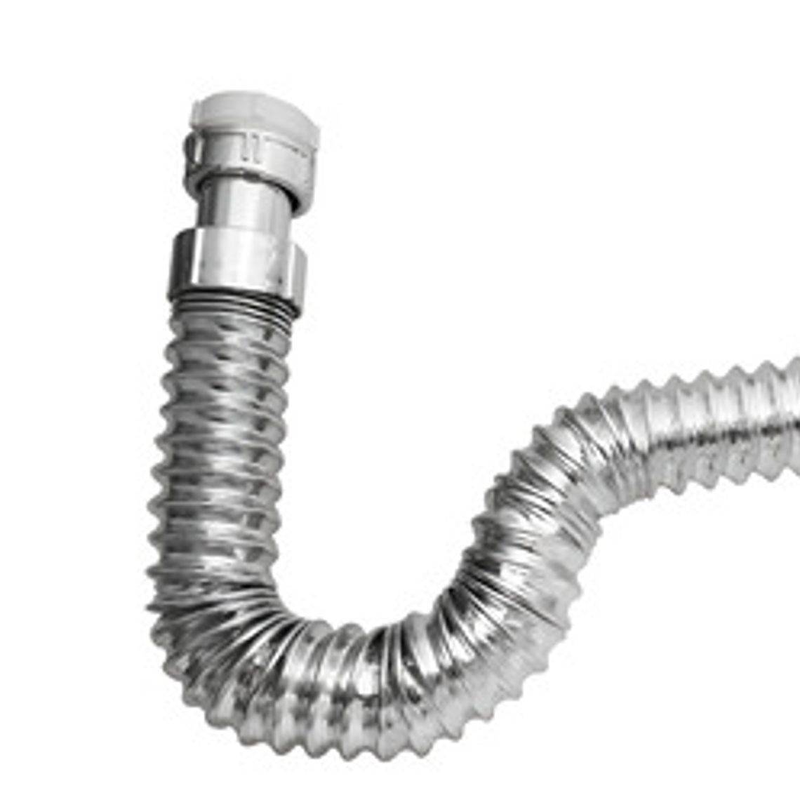 Desagüe O Sifon De Push De Lujo Con Sifón Flexible Cromado 1