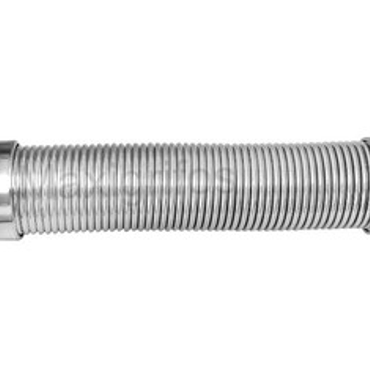 Desagüe O Sifon De Push De Lujo Con Sifón Flexible Cromado 8