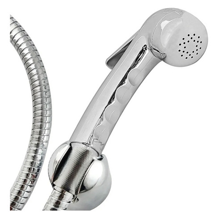 Ducha Bidé Telefono Con Manguera En Acero De 1.2 Mt 2