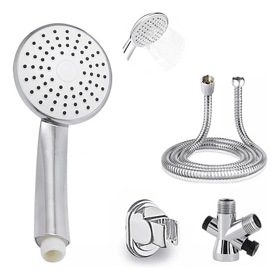 Ducha Teléfono Chorro Tipo Lluvia Incluye Desviador 