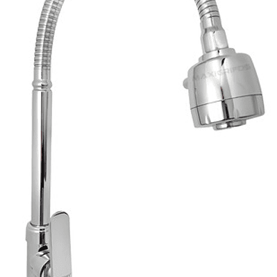 Llave Monomando Mercury Acero Inoxidable Diseño Minimalista Modelo 2021