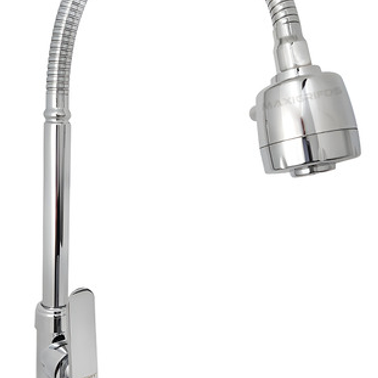 Llave Monomando Mercury Acero Inoxidable Diseño Minimalista Modelo 2021 1