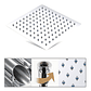 Regadera Ducha Metálica 20x20  Incluye Tubo De Techo - Miniatura 4