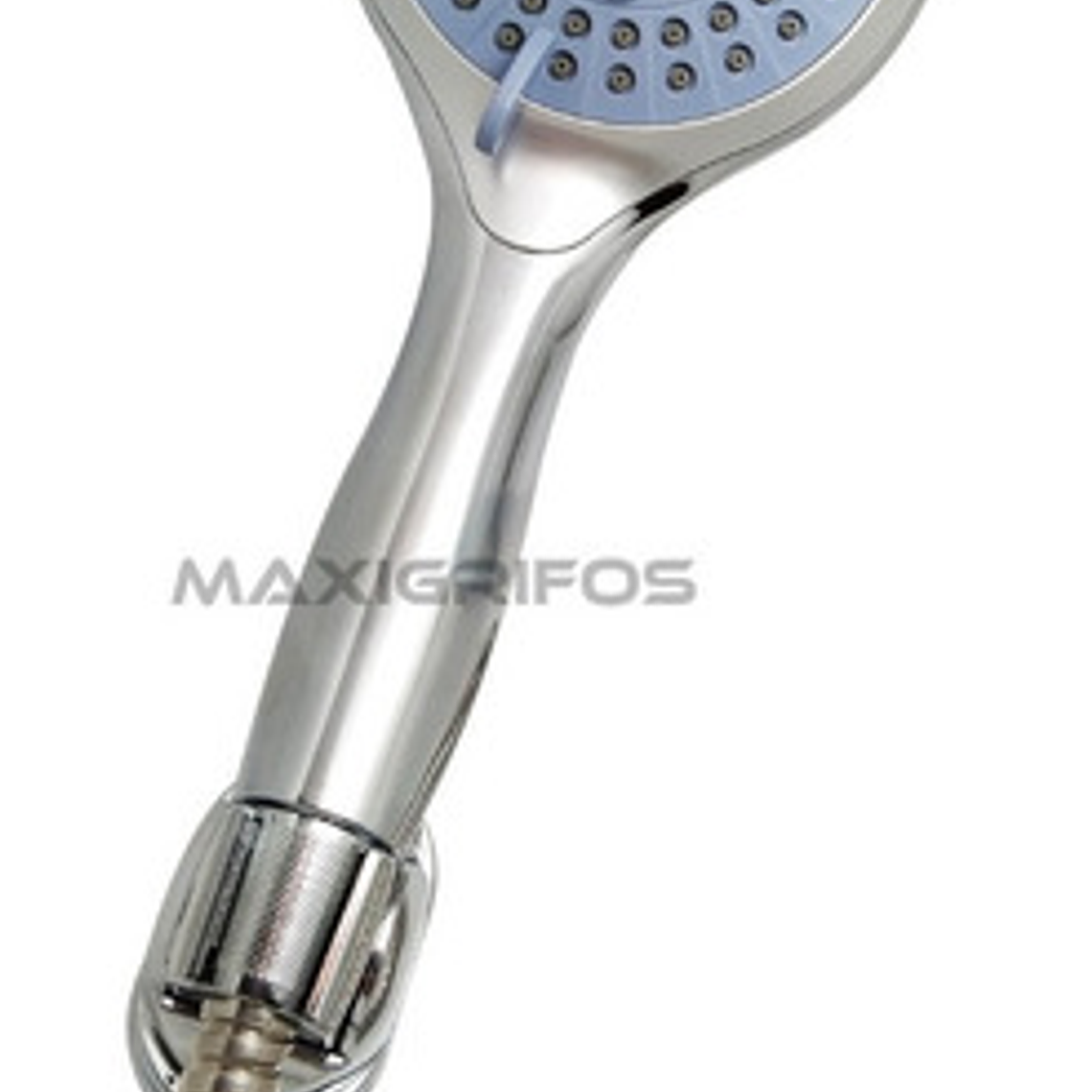 Ducha Teléfono 5 Funciones (tipos De Chorro) + Desviador Color Plateado 7