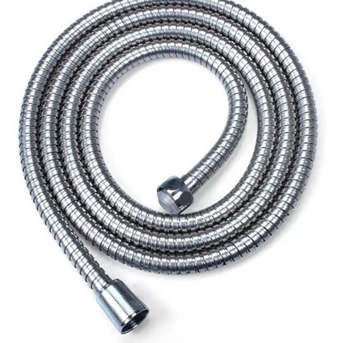 Manguera Cromada Flexible Para Ducha Telefono 1,5 Mt 1